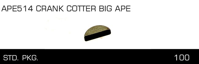 APE514 CRANK COTTER BIG APE